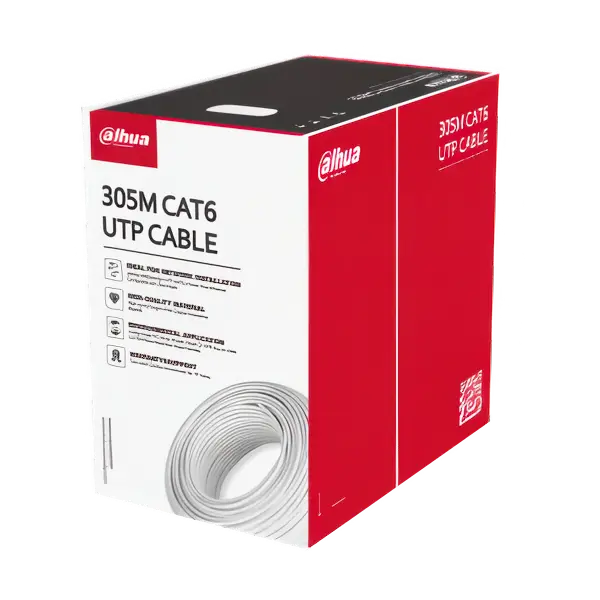 Cable Dahua CAT6 de 305m PFM920I-6UN-C