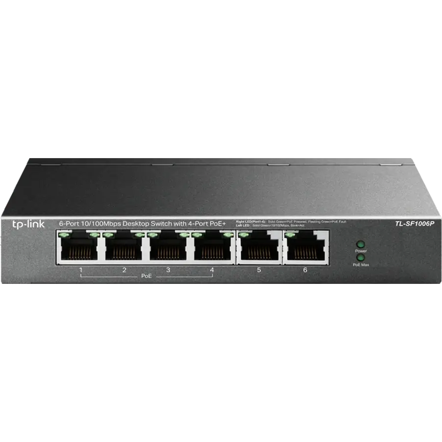 Switch PoE+ TP-LINK TL-SF1006P