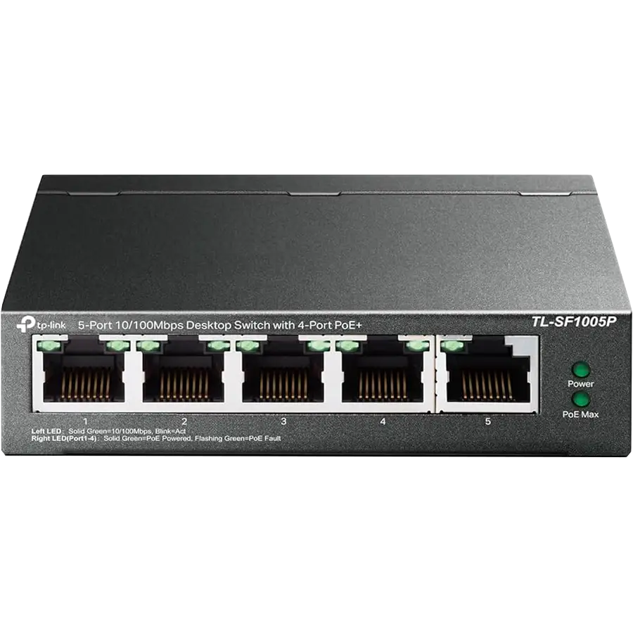 Switch PoE+ TP-LINK TL-SF1005P