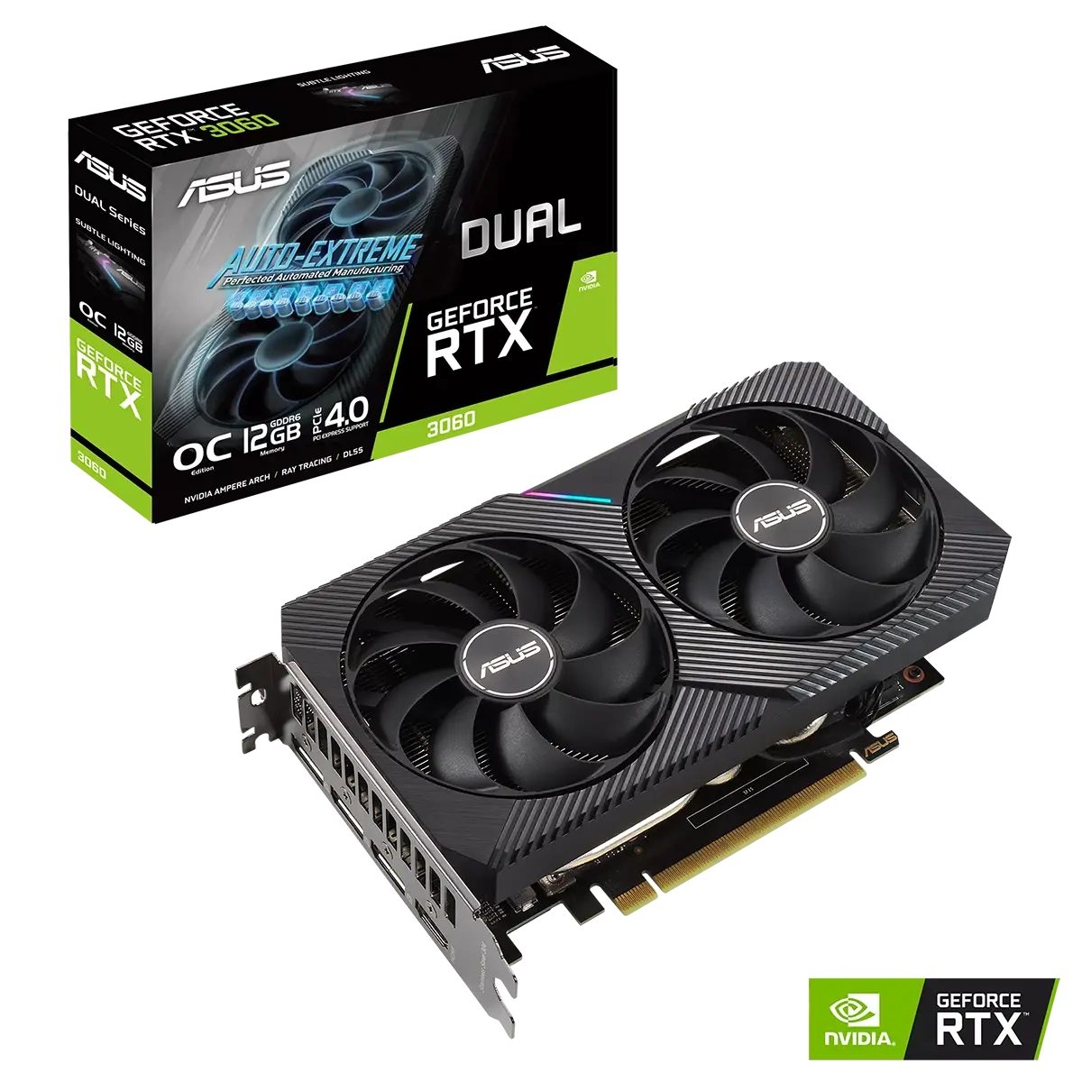 GPU Asus Dual GeForce RTX™ 3060 OC Edition 12GB GDDR6