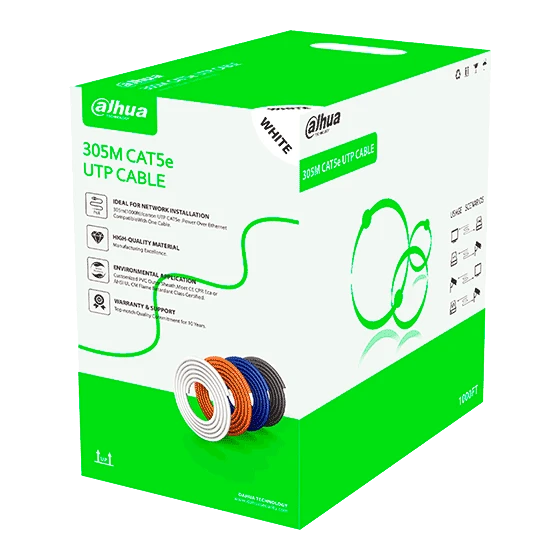 Cable UTP Dahua PFM922I-5EUN-C 305m CAT5e