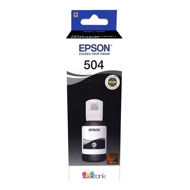 Tinta Epson EcoTank 504 Negro