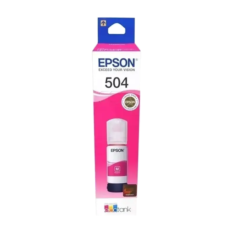 Tinta Epson EcoTank 504 Magenta