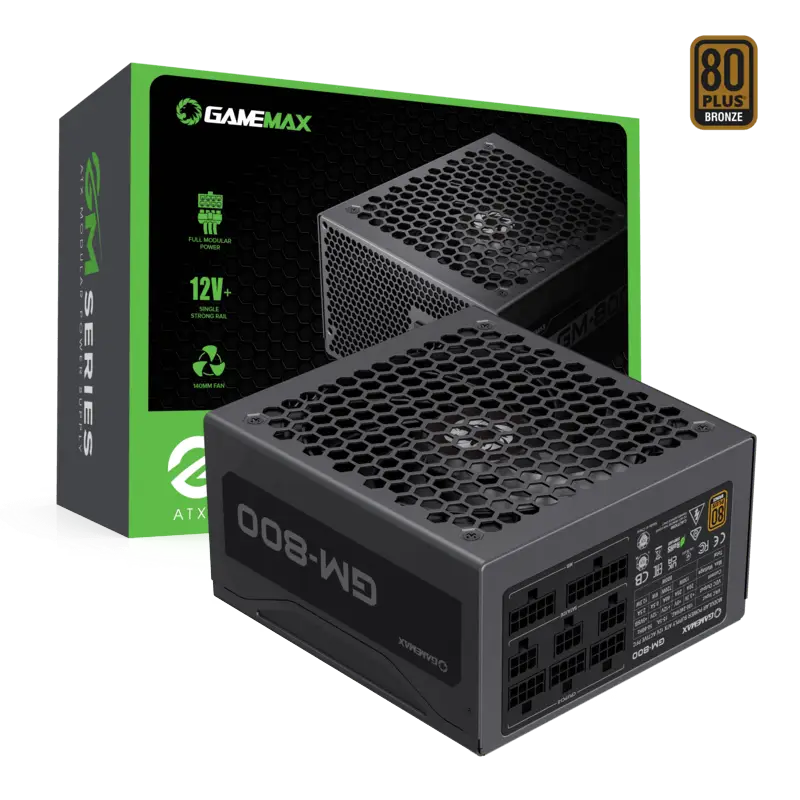 Fuente de Poder Gamemax GM-800