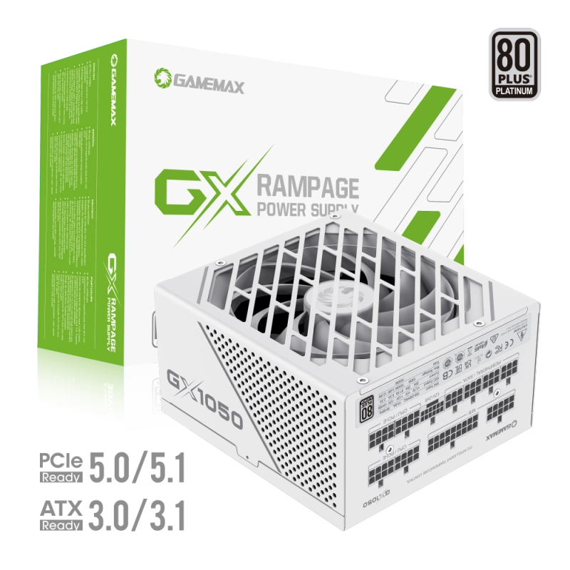 Fuente de Poder Gamemax Rampage 1050W Platinum