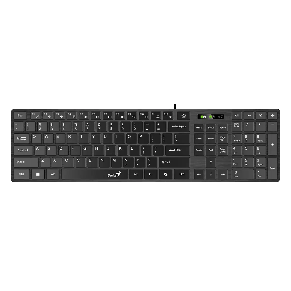 Teclado Genius SlimStar 126 BK