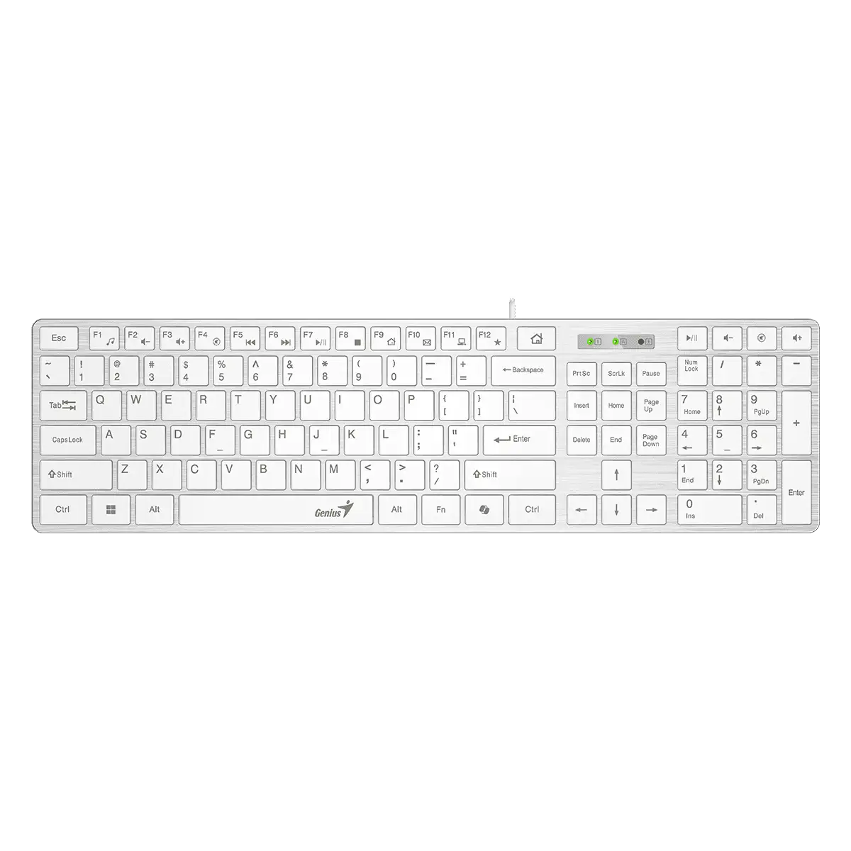 Teclado Genius SlimStar 126 BK