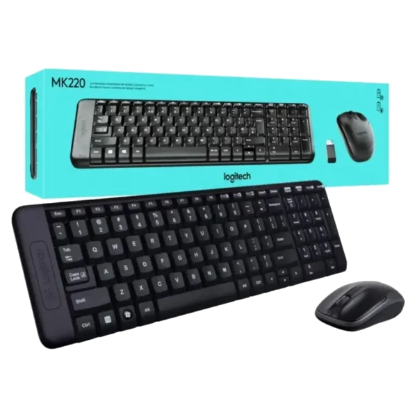 Mouse y teclado Logitech MK220