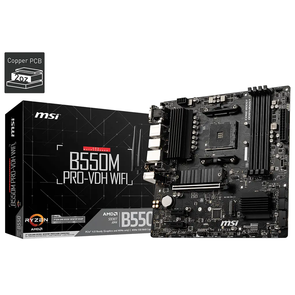 MSI B550M PRO-VDH WIFI