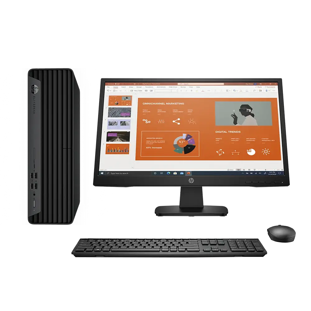 Combo HP EliteDesk 800 G6 22