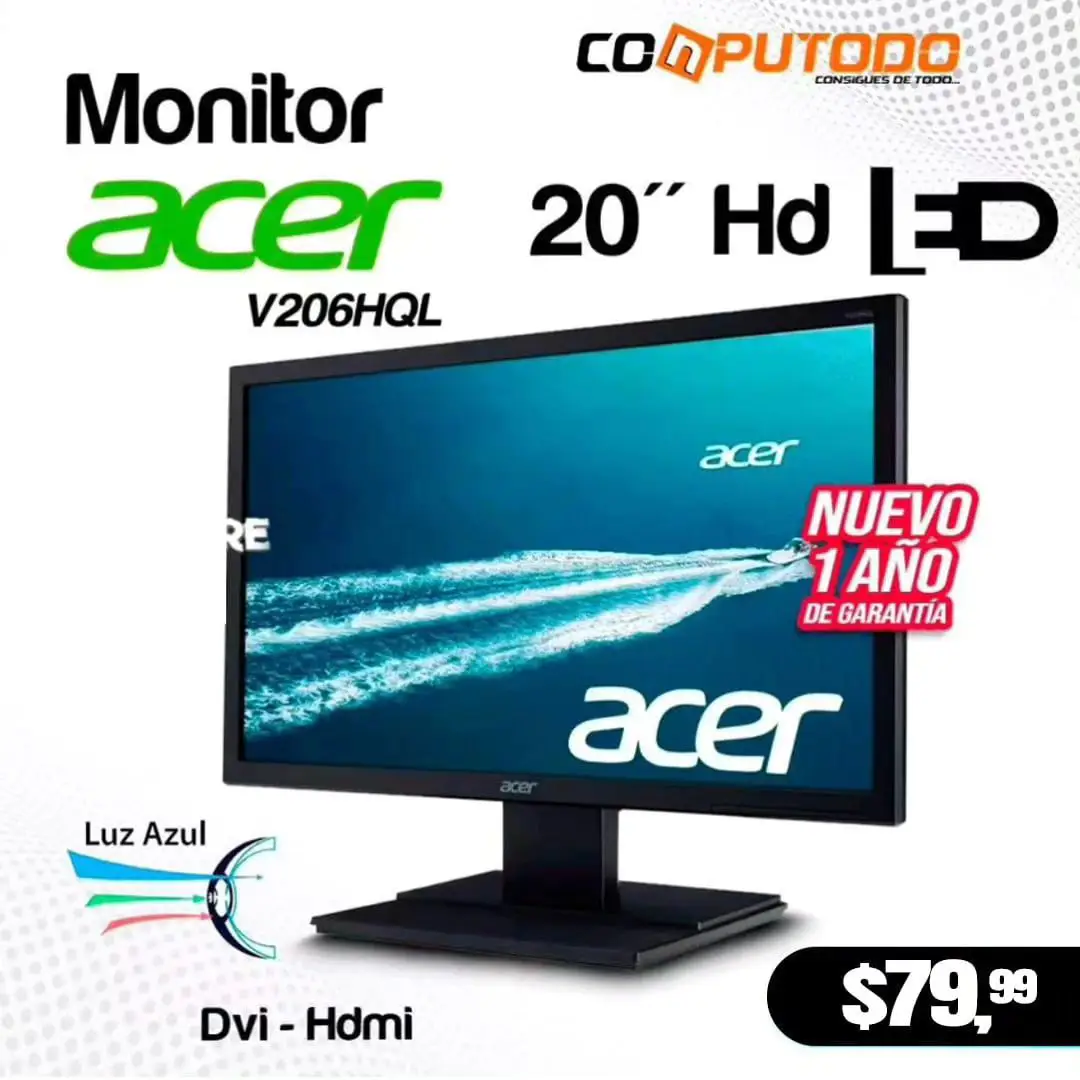 Monitor Acer 20 pulgadas